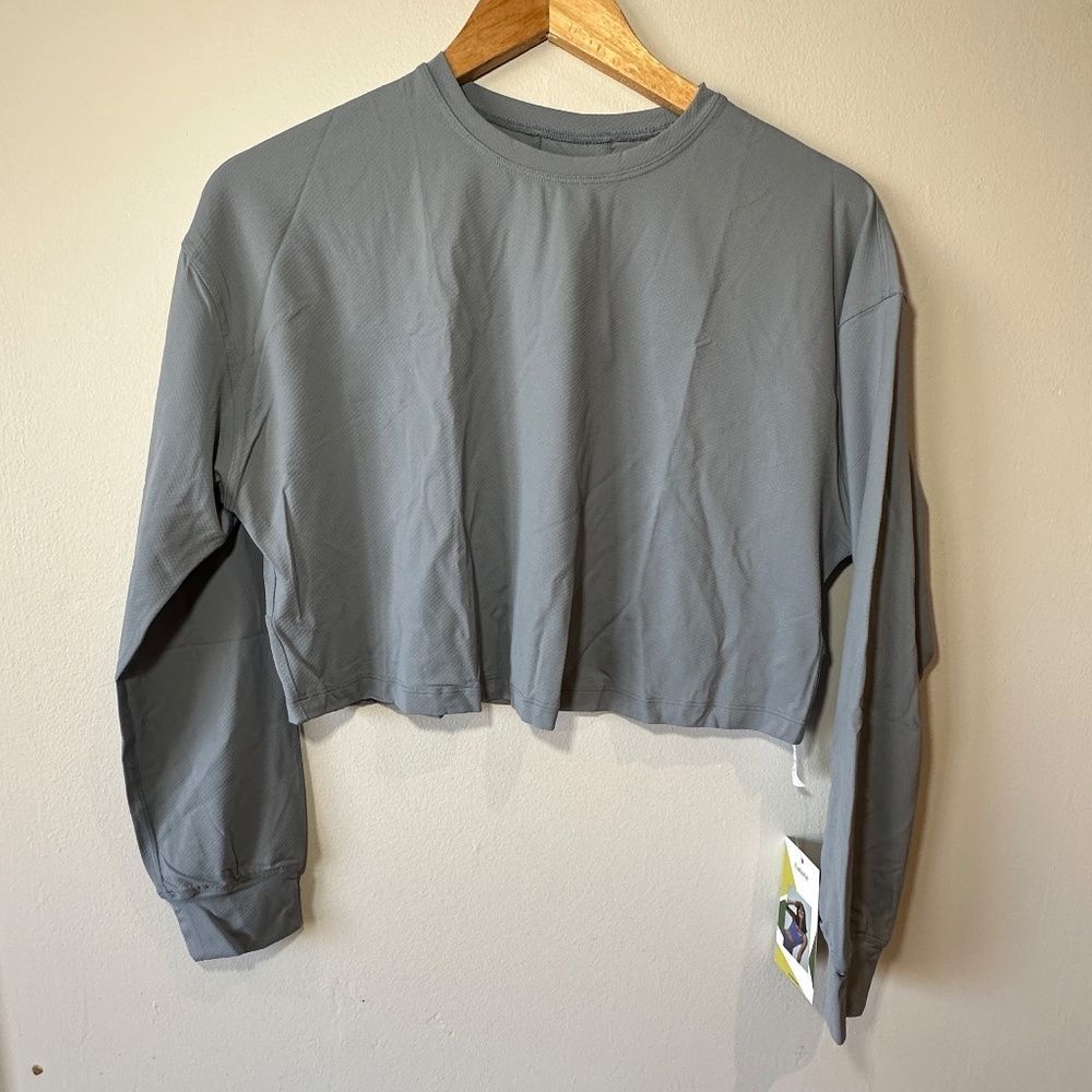 Halara LS Crop Top